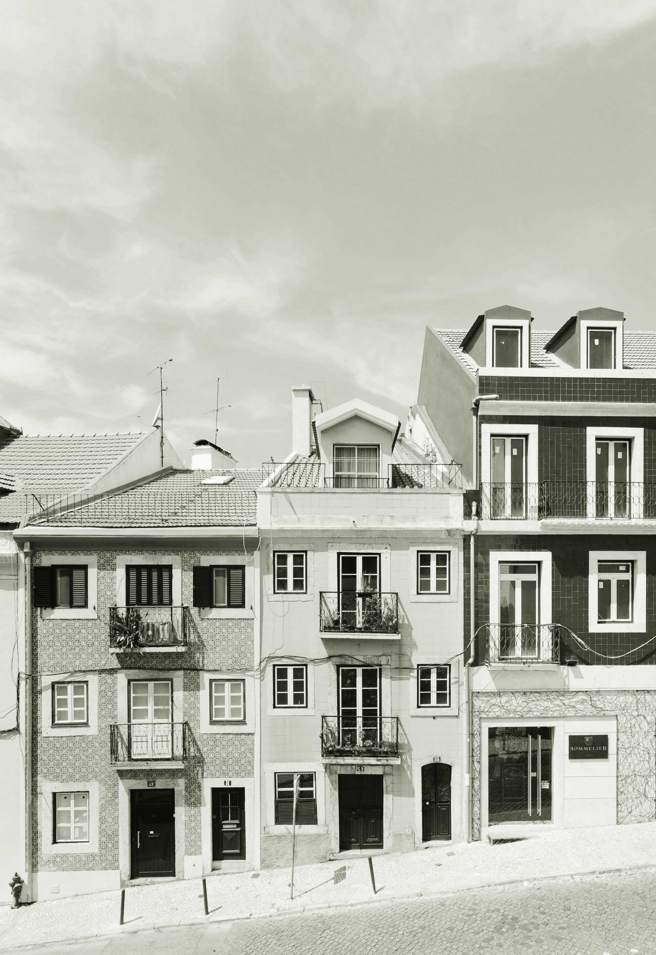 Dorfstraße in Portugal