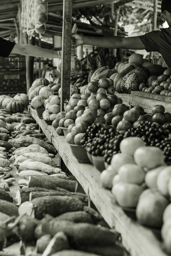 Marktstand in Portugal